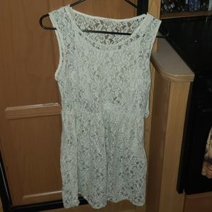 Floral lace dress